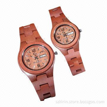 Wooden watches, Japan high-precision quartz movement